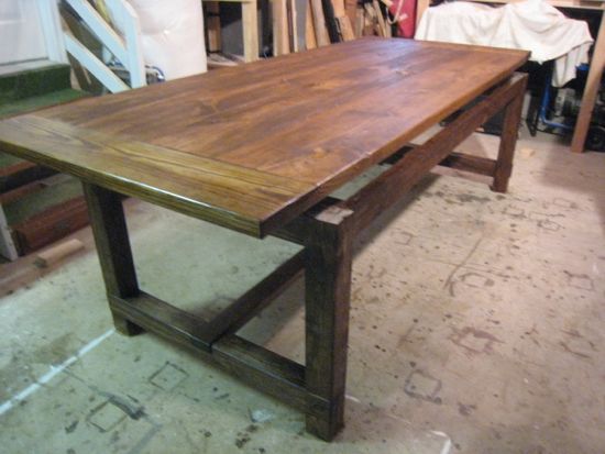 DIY Farmhouse Table