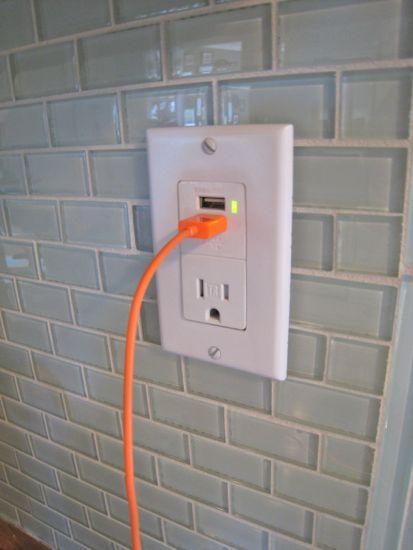After shot of USB powered outlet 2