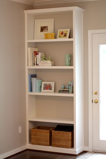 How to Build Built-In Bookcases. www.tommyandellie.com